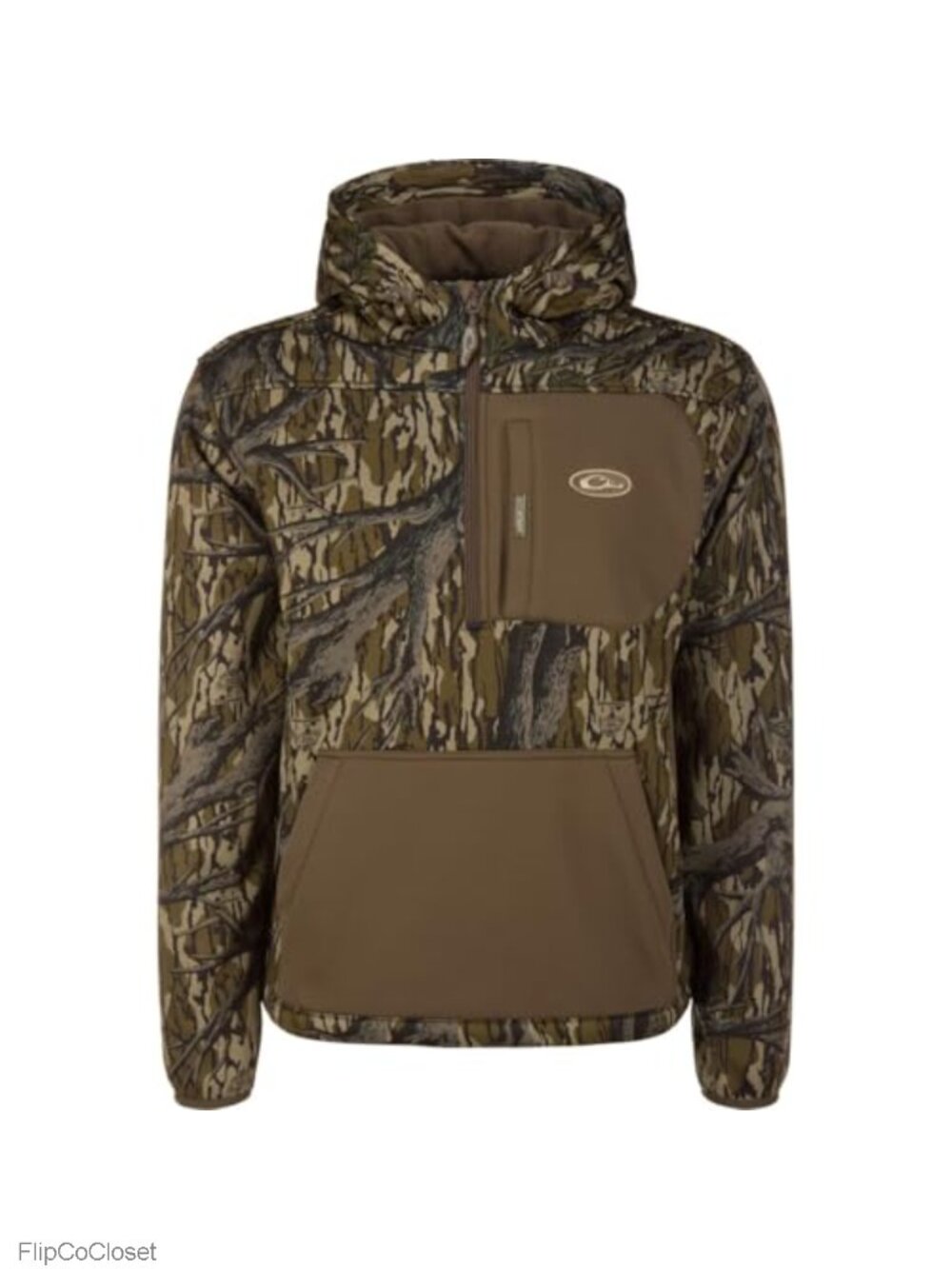 Men's MST Endurance Quarter-Zip Fleece Lined Hoodie Kangaroo Pocket